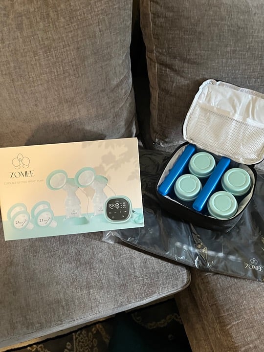 Brand New Zomee ZZ2B Double Electric Breast Pump