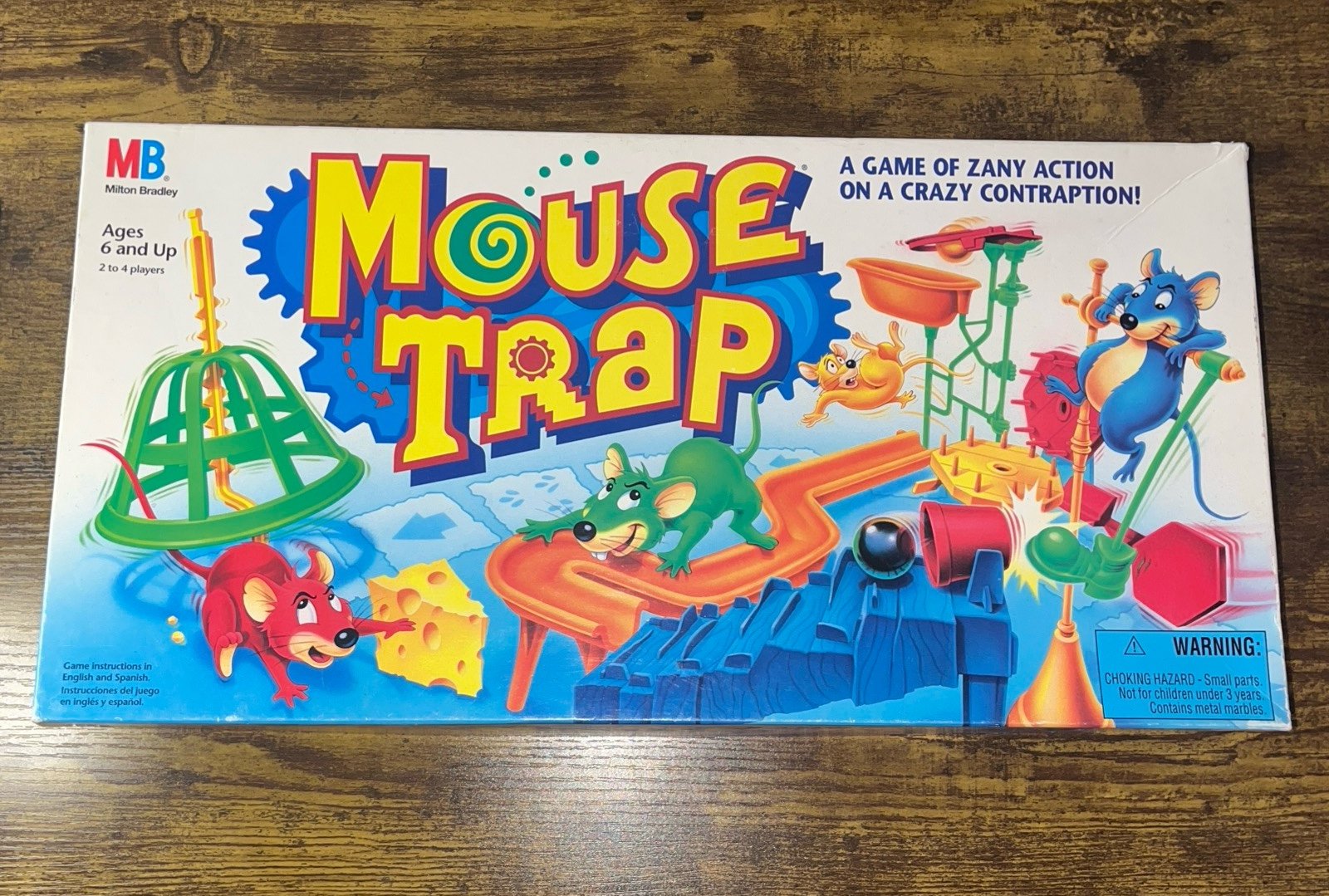 Mouse Trap Board Game by Milton Bradley 1994 COMPLETE