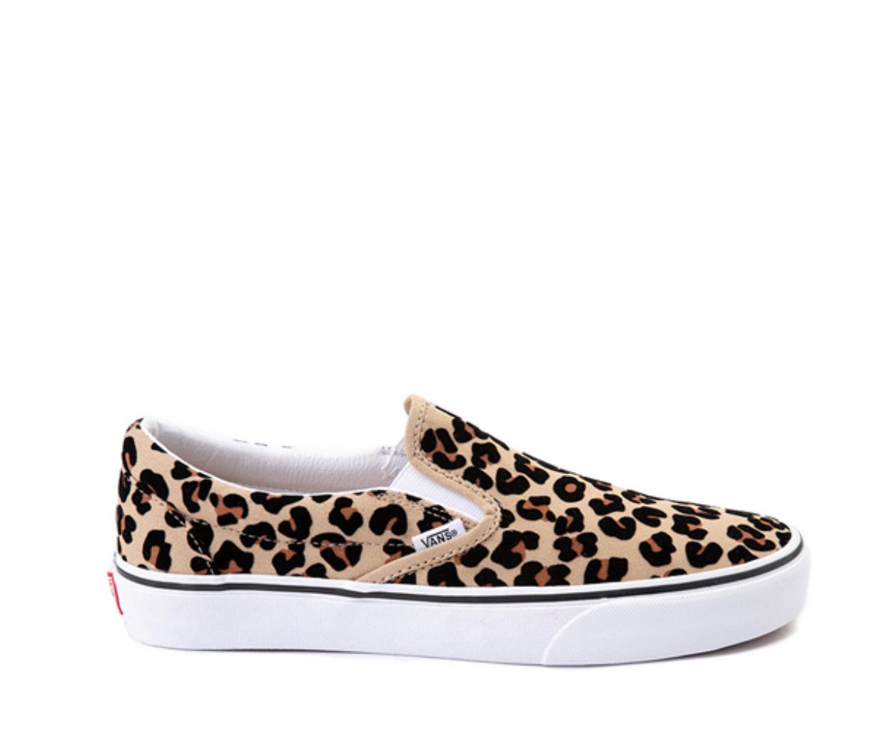 New Vans Kids Classic Slip On Leopard Print Sneakers 2