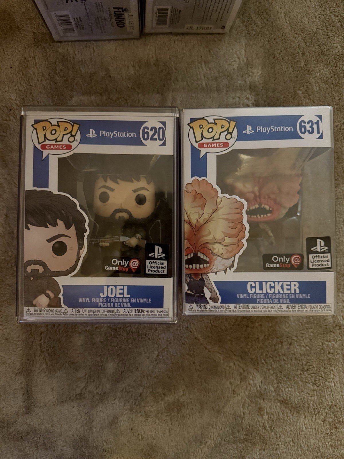 Funko POP! Games Playstation The Last of Us Joel&clicker Gamestop Exclusive