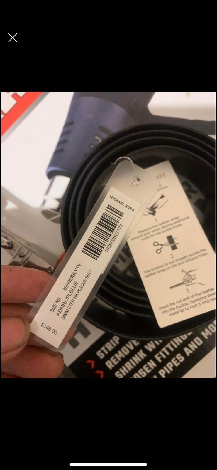 Michel kors belt
