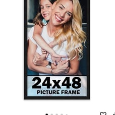 48” x 24” picture frame