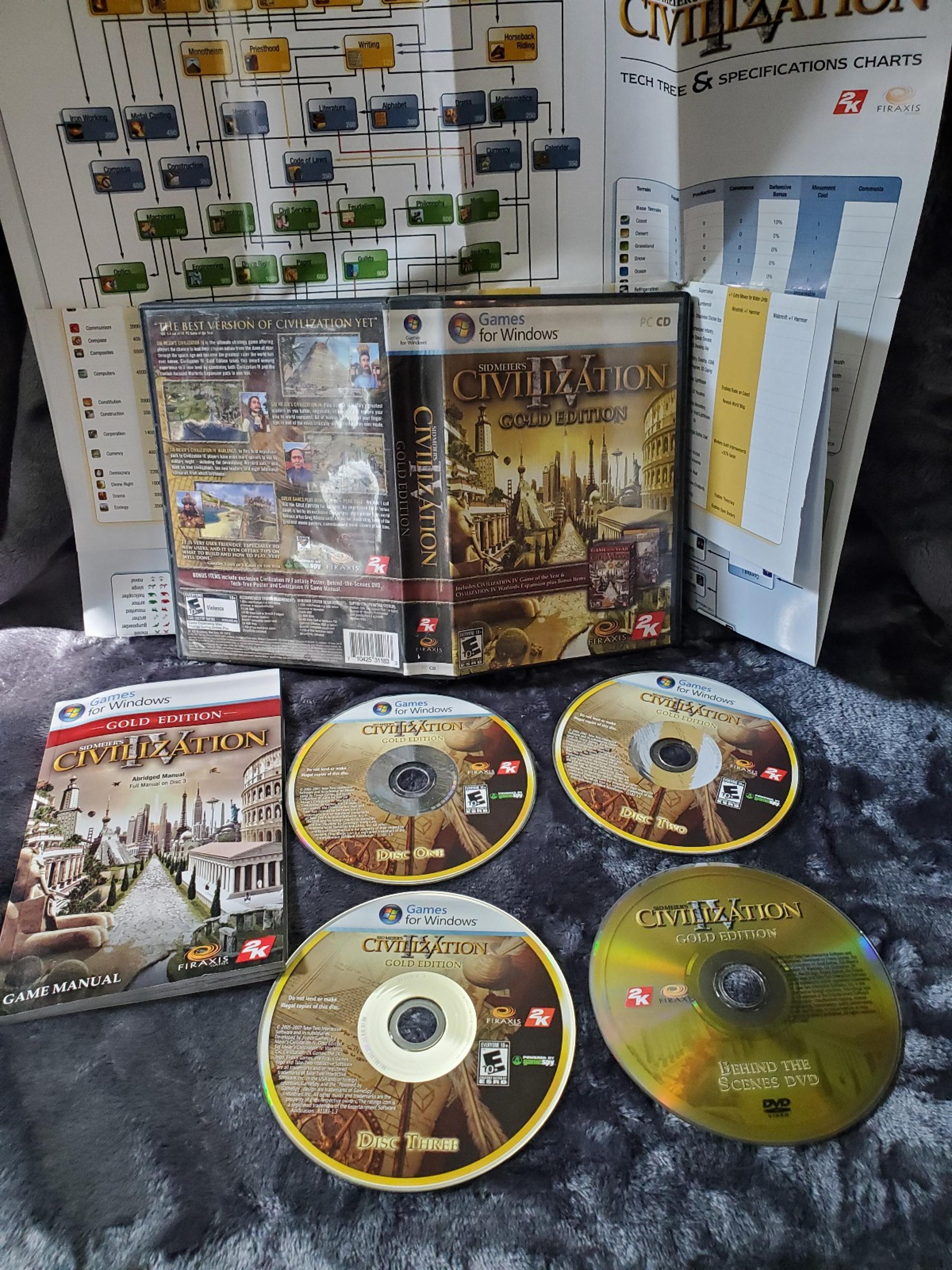 Civilization IV Gold Edition for PC - 2K Games
