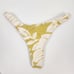 L*Space Rylee Bikini Bottom Bitsy Cut in Havana Blooms Green Size Medium NWT