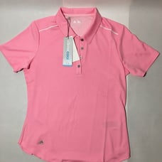 Adidas Golf Micro dot Polo Pink Size M