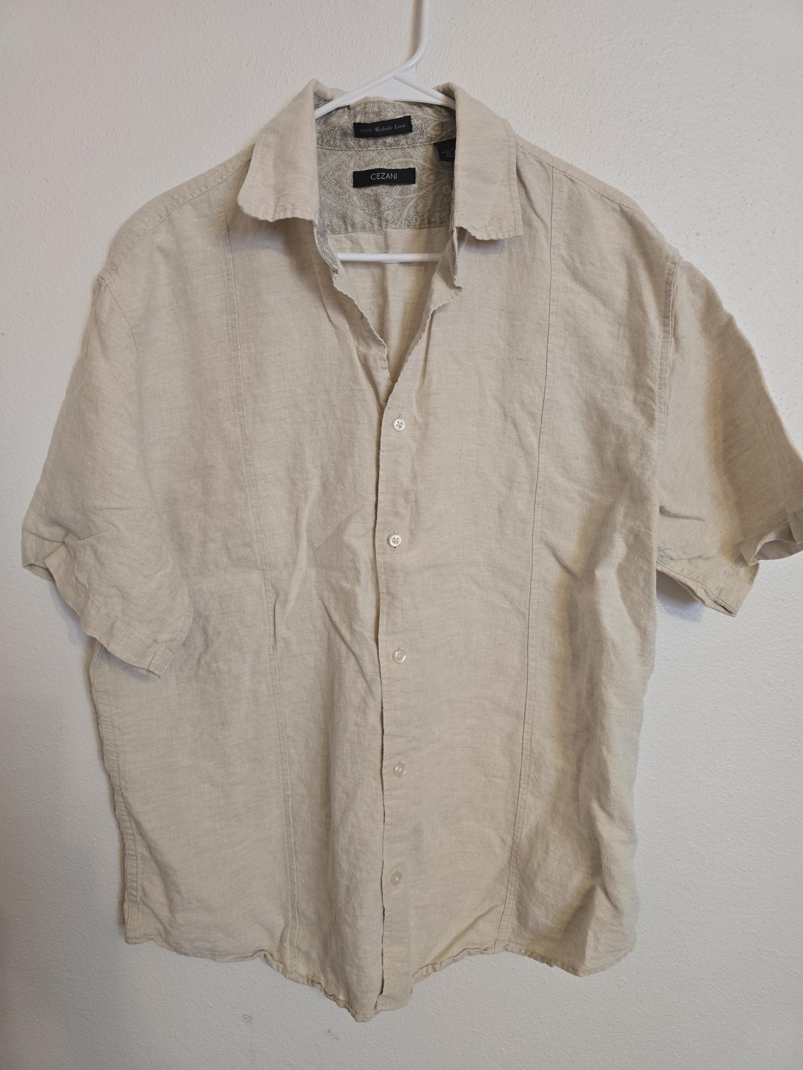 Cezani linen shirt