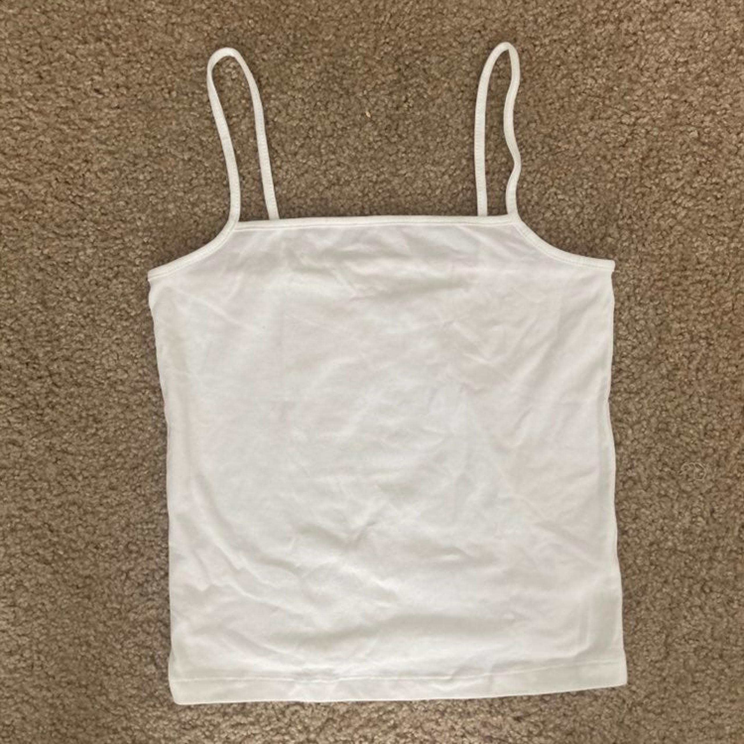 White Wild Fable tank top crop camisole