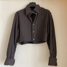 vintage dolce & gabbana cropped oxford / button down