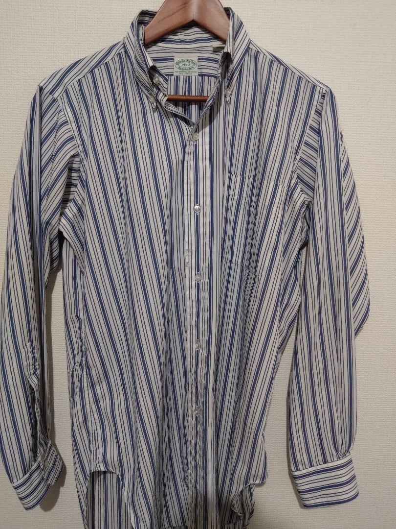 70s Brooks Brothers 6-button shirt, size 14 1/2 - 32