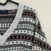 multicolored striped vintage 90s cotton knit sweater