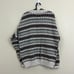 multicolored striped vintage 90s cotton knit sweater