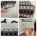 multicolored striped vintage 90s cotton knit sweater