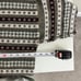 multicolored striped vintage 90s cotton knit sweater