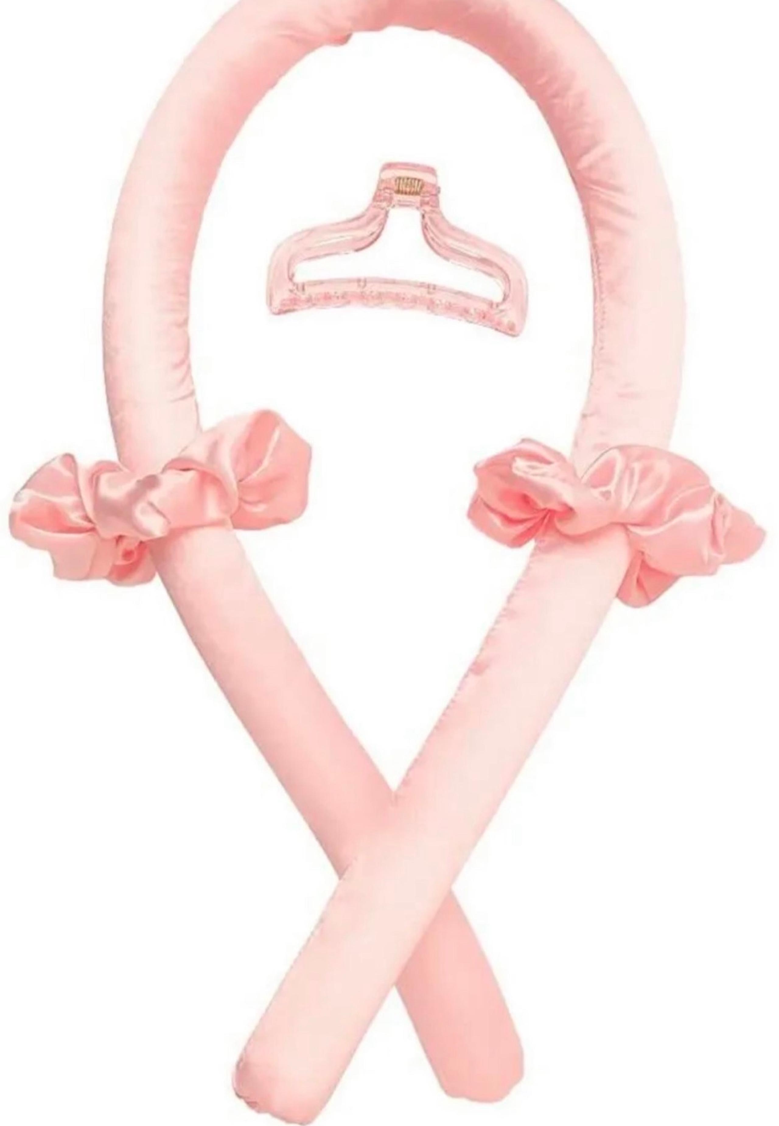 Heatless Curling Rod Headband No Heat Curling Rod Hair Roller Curls Hair Claw