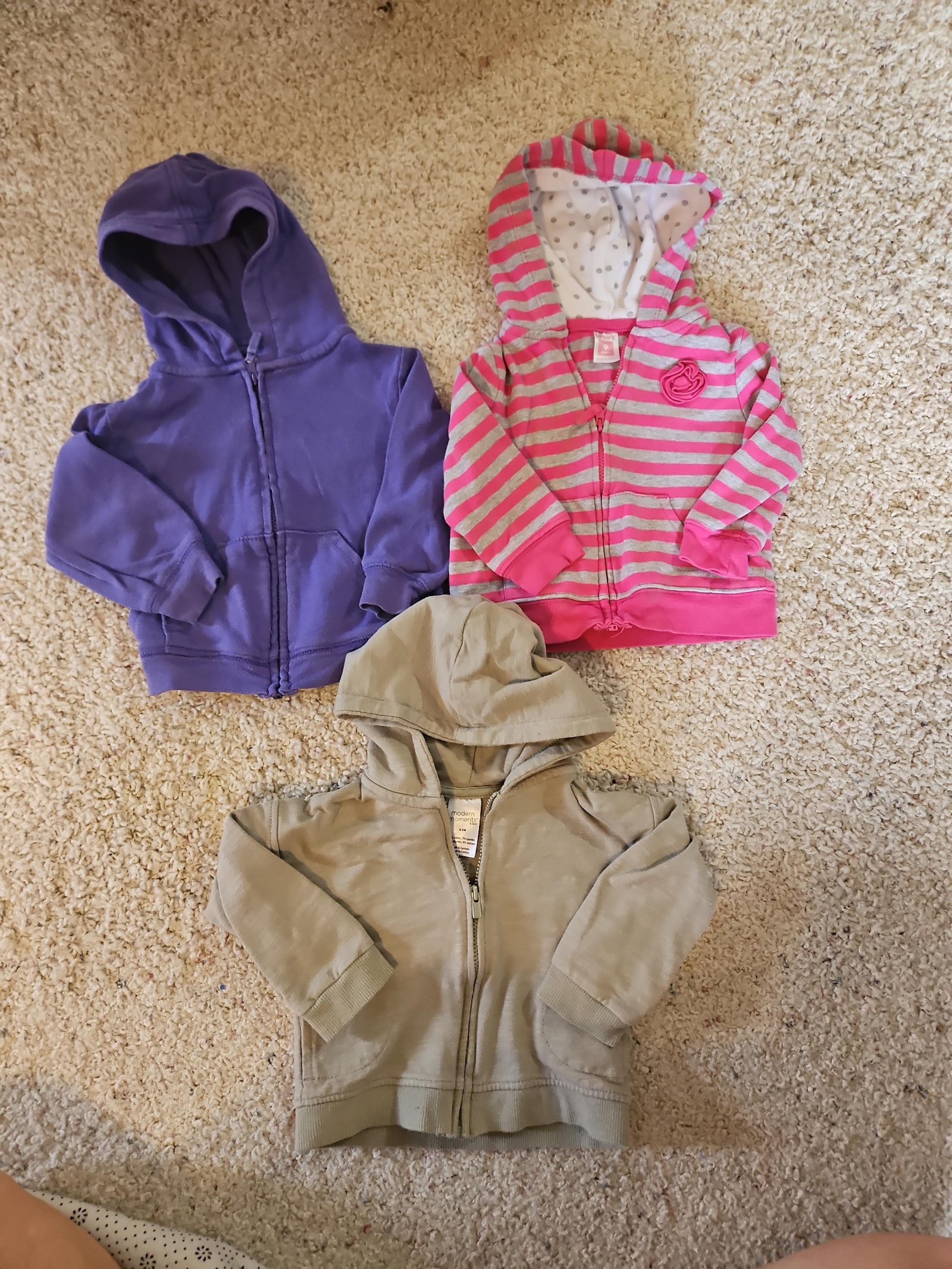 Infant sweatshirts