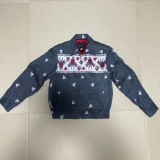 Cream Soda / Dry Bones Thunderbird Pattern Jacket