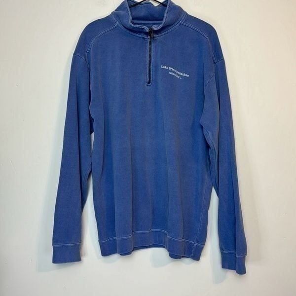 unsalted Lake Winnipesaukee Quarter Zip Pullover L