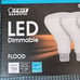 2 X 6 PACK Feit Electric LED Dimmable BR30 8.3W=65W Daylight Flood Light Bulbs