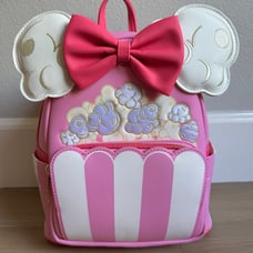 Loungefly Minnie Mouse Popcorn Ears Mini Backpack
