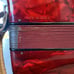 Rare Vintage Red La Scala Concerto Accordion W/case Made In Italy