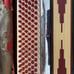 Rare Vintage Red La Scala Concerto Accordion W/case Made In Italy