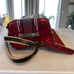 Rare Vintage Red La Scala Concerto Accordion W/case Made In Italy
