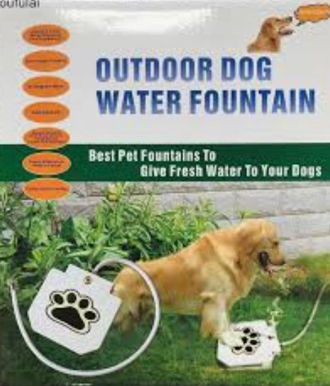 New Outdoor Dog Pet Drinking Waterfountain