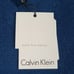 NWT Calvin Klein Blue Men's V-Neck Sweater Merino Wool Size Large