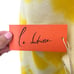La Detresse Revolve Womens Yellow Tie Dye Pullover Sweatshirt Size Small S