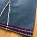 Vintage Gap Denim Fringe Midi Skirt Women’s Size 8 Button Fly Made in USA Y2K