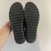 Clarks Medora Nina Womens 6 Black Suede Ankle Strap Ballet Flat Comfort Shoes