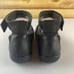 Clarks Medora Nina Womens 6 Black Suede Ankle Strap Ballet Flat Comfort Shoes