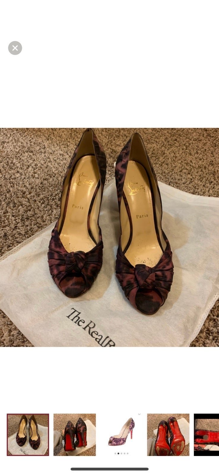 Louboutin Leopard pumps