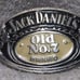 Jack Daniel's Old No. 7 Brand Jack Danial's Distillery Black White Buckle Great