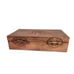 VTG Recuerdo Chile Copper Box with Wood Lining - Republica de Chile - Cigar Box