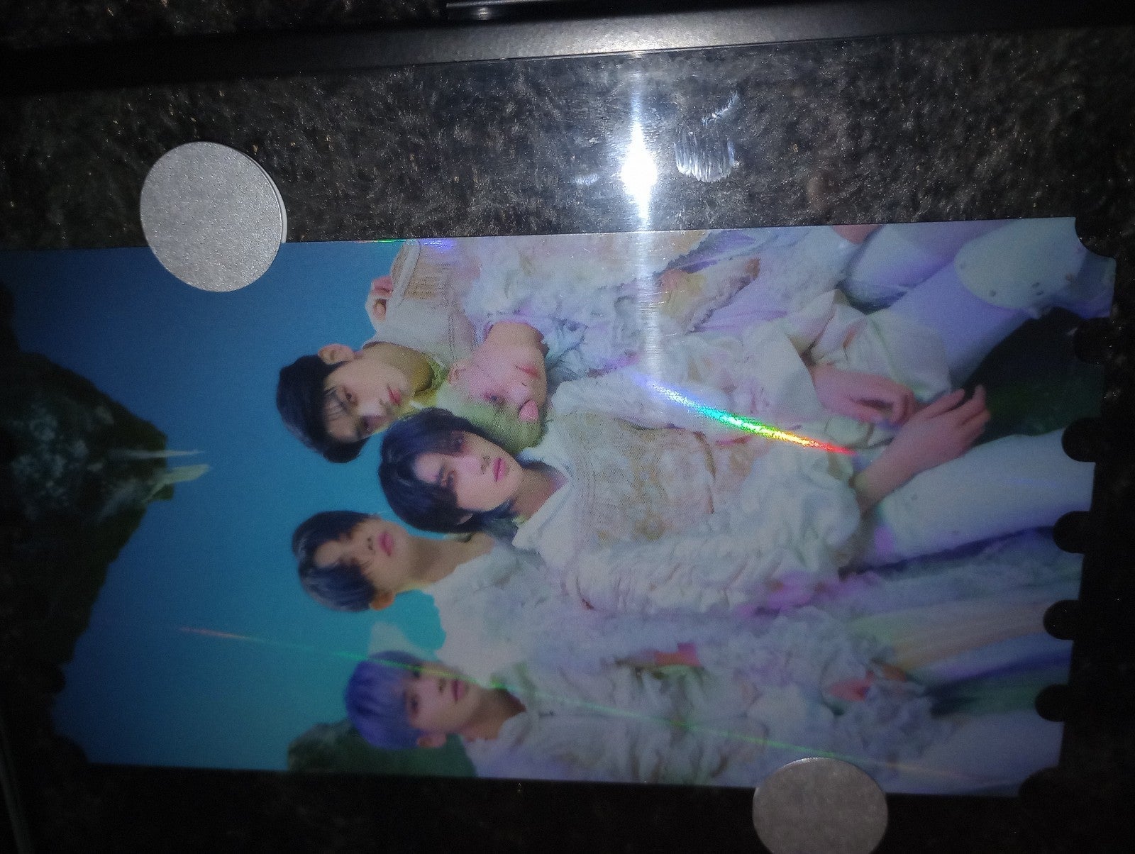 TXT signed freeze ticket world version (rare) | Mercari