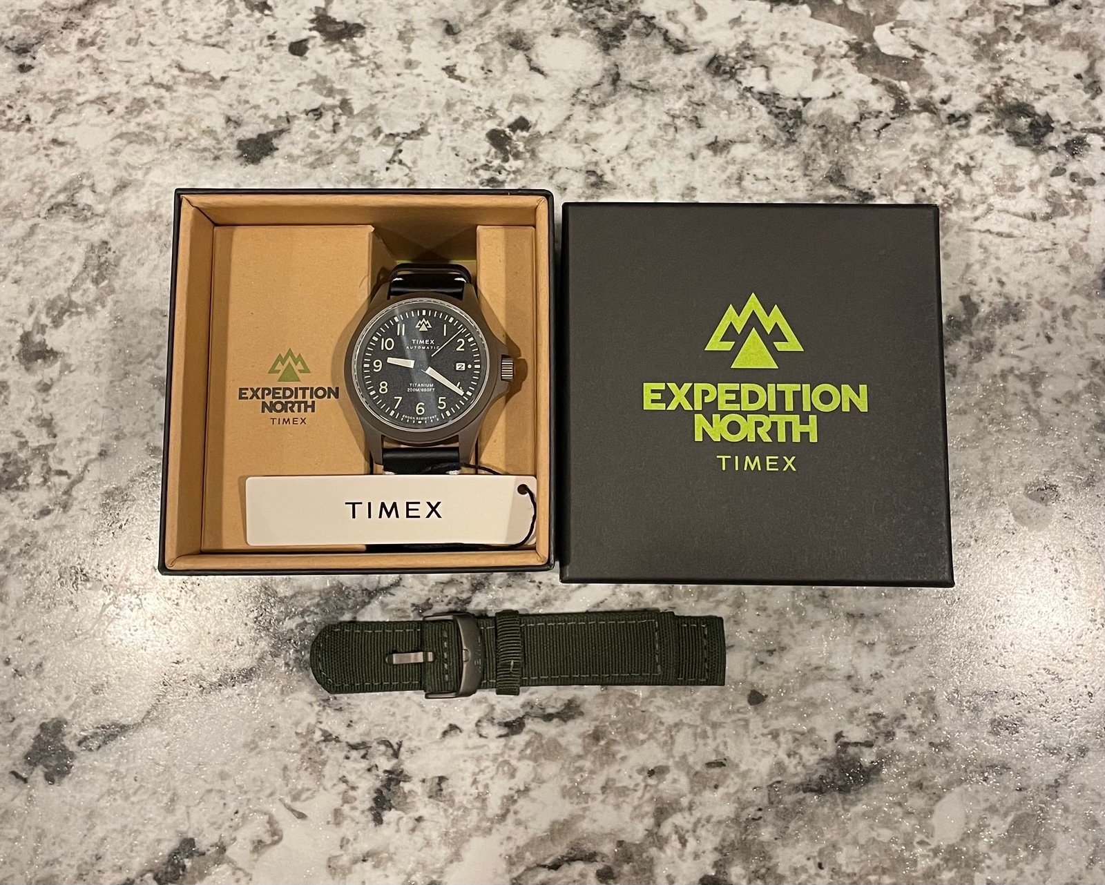 Timex expedition north automatic titanium 41mm watch