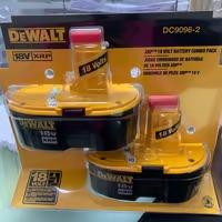 Dewalt DC9096 2.4Ah 18-VOLT XRP NiCd Battery Brand New 2 PAC