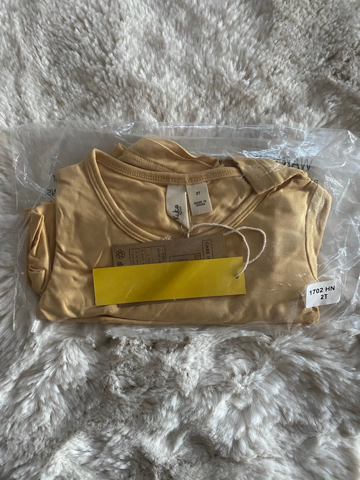 2T Kyte Baby Toddler Pajamas in Honey