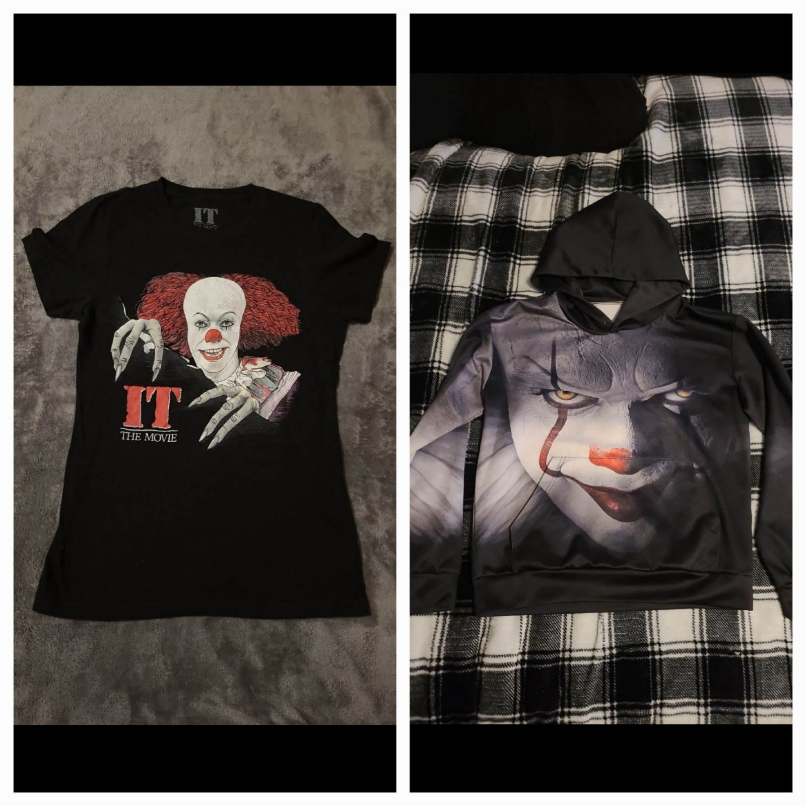 Penny Wise It Double Sided Hoodie & Graphic TShirt Bundle