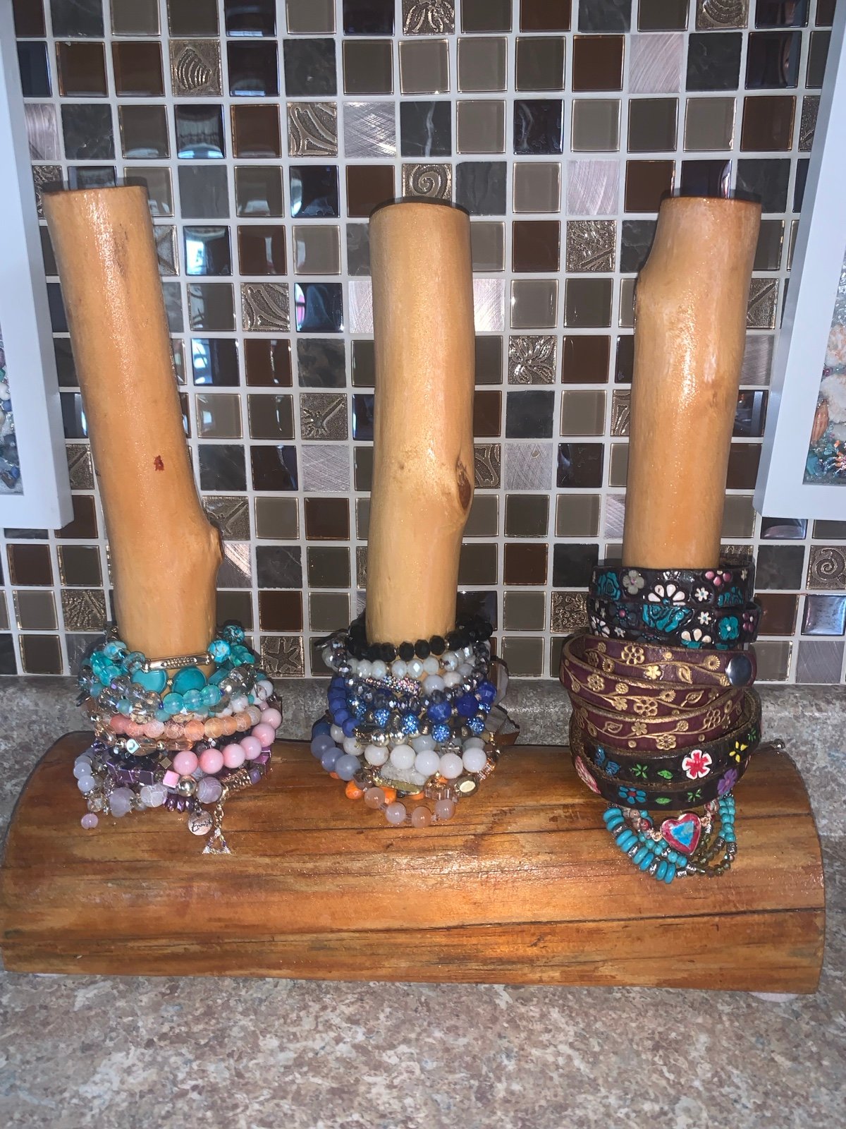 Huge Erimish Bracelet Collection with wooden stand holder