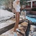 Joie Brown Caramel Faux Leather Straight Leg Pants Trousers Blogger Favorite
