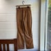 Joie Brown Caramel Faux Leather Straight Leg Pants Trousers Blogger Favorite