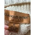 Vintage Womens Turtleneck Sweater XS Petite 100% Wool Cream Classic Fisherman