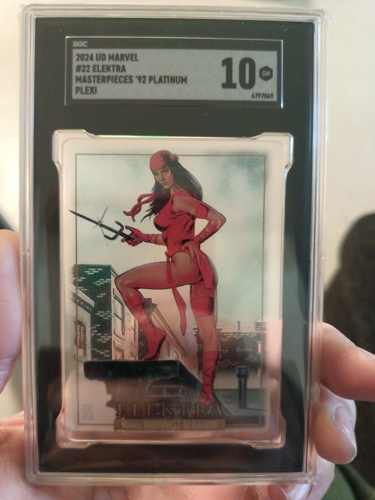 2024 marvel annual elektra plexi sgc 10