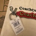 Coach/coachtopia leather bag keychain+dust bag