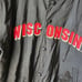 [VINTAGE] Wisconsin Badgers Satin Snap Button Varsity Bomber Jacket Men's Large