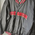 [VINTAGE] Wisconsin Badgers Satin Snap Button Varsity Bomber Jacket Men's Large