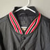 [VINTAGE] Wisconsin Badgers Satin Snap Button Varsity Bomber Jacket Men's Large
