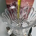 Godinger, 20th Century Baroque, Crystal Ice Bucket with stand and Tongs,